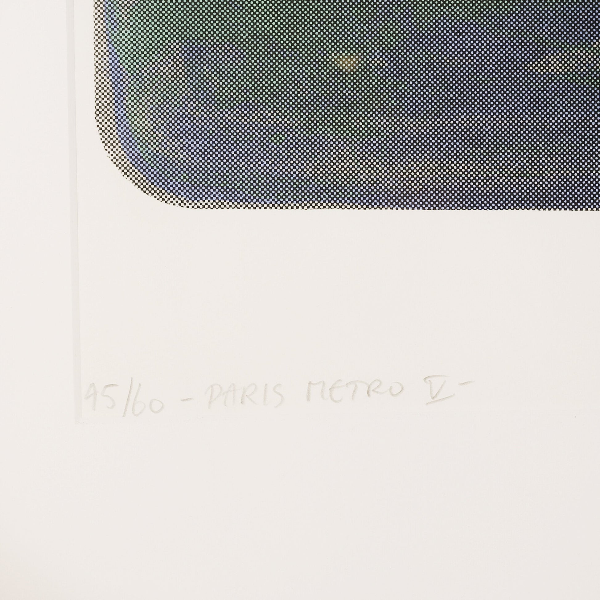 Jelis van Dolderen, 'Paris Metro V', 2002-3