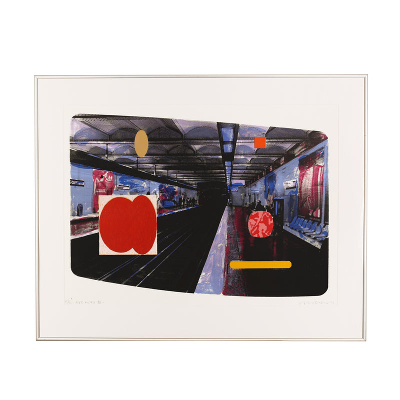 Jelis van Dolderen, 'Paris Metro IV', 2002-zoom-