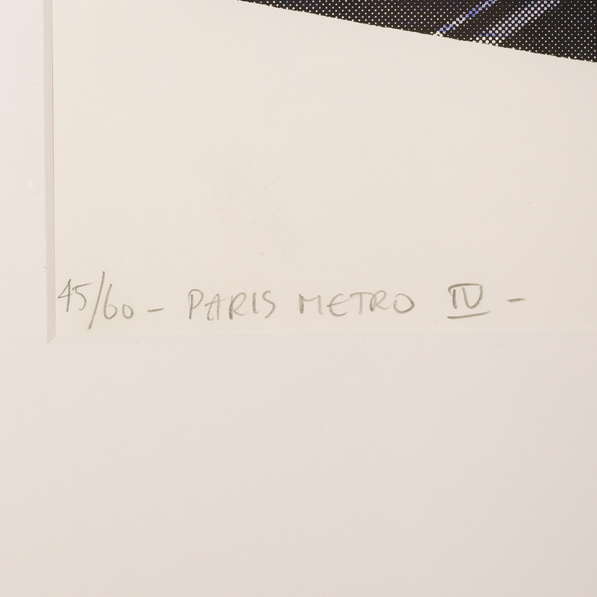 Jelis van Dolderen, 'Paris Metro IV', 2002-zoom-4