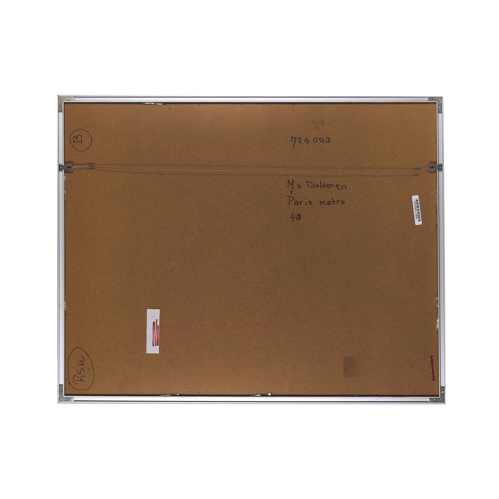 Jelis van Dolderen, 'Paris Metro VI', 2002-zoom-5