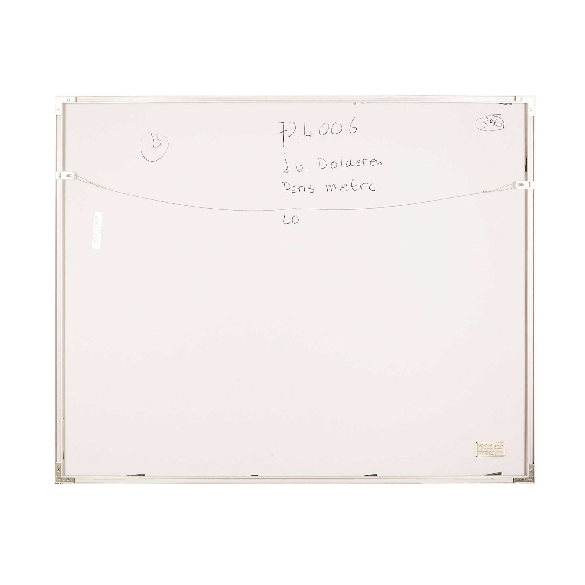 Jelis van Dolderen, 'Paris Metro I'; 2002-zoom-5