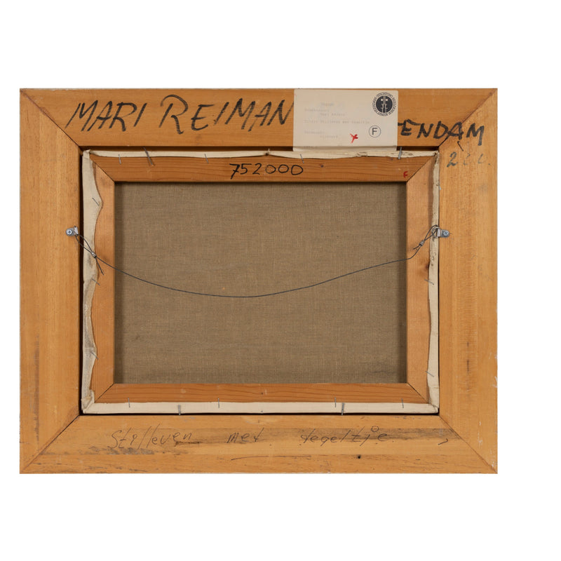 Marie Reiman, 'Stilleven met tegeltje', 1974-zoom-