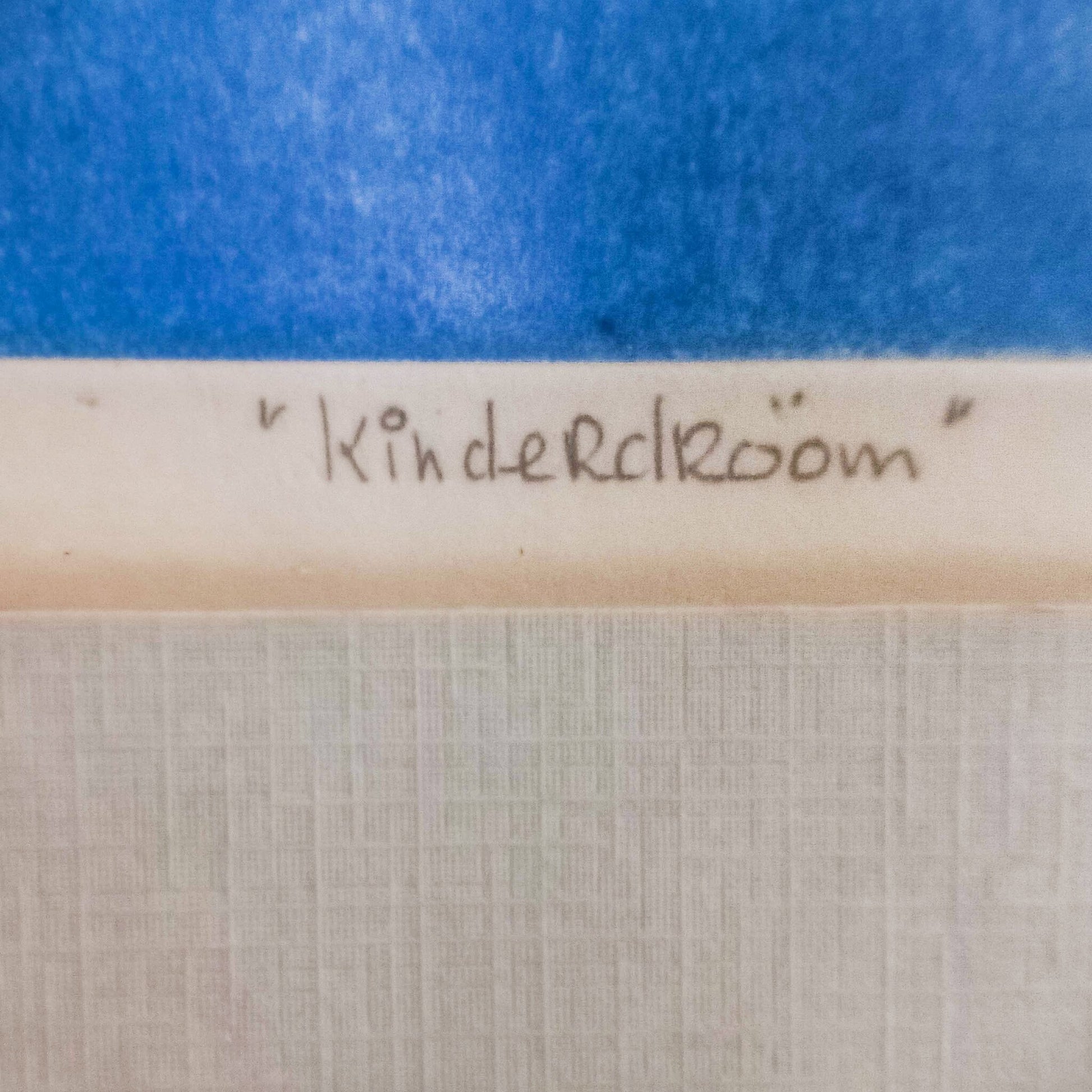 Dick ten Haaf, 'Kinderdroom', 1981-5