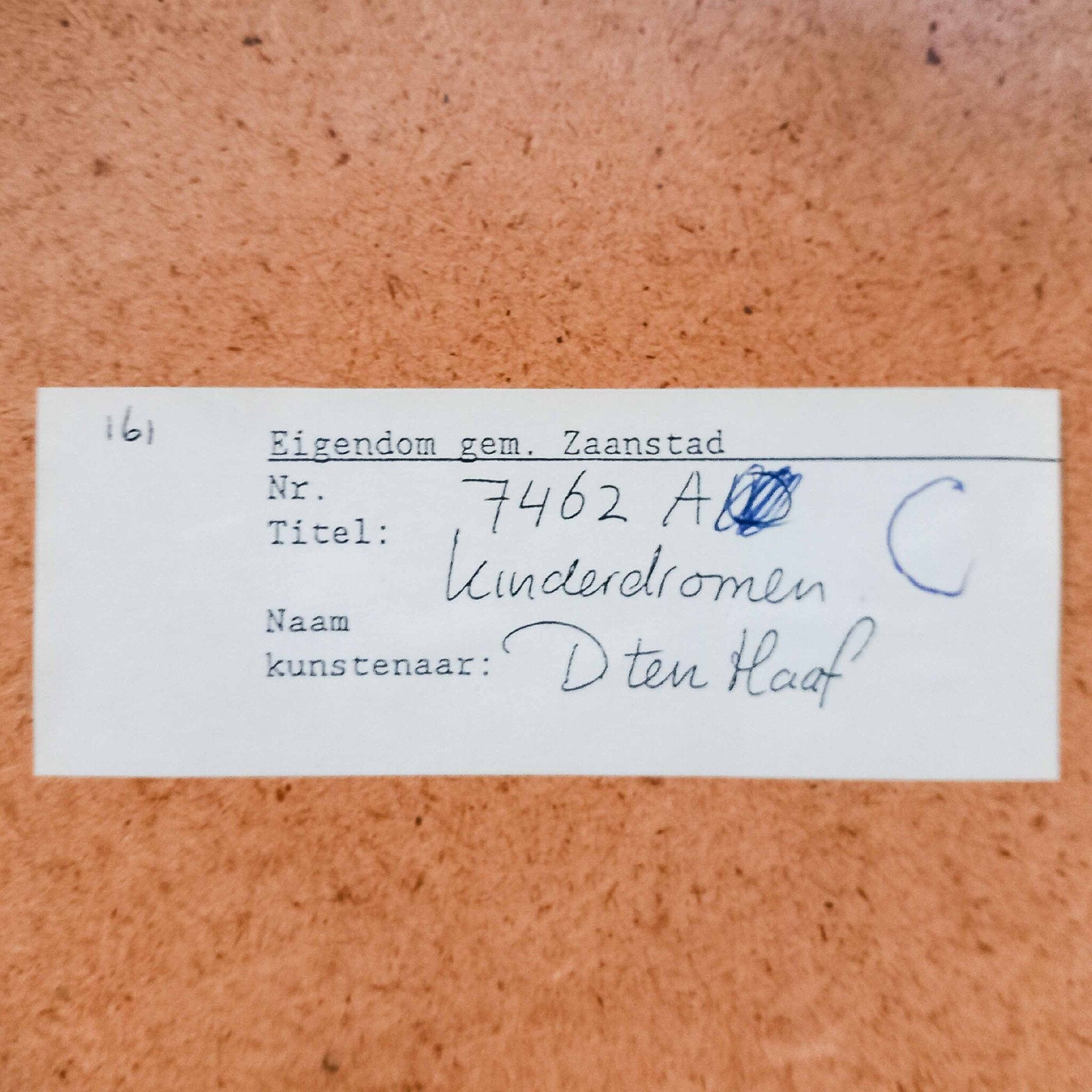 Dick ten Haaf, 'Kinderdroom', 1981-zoom-7