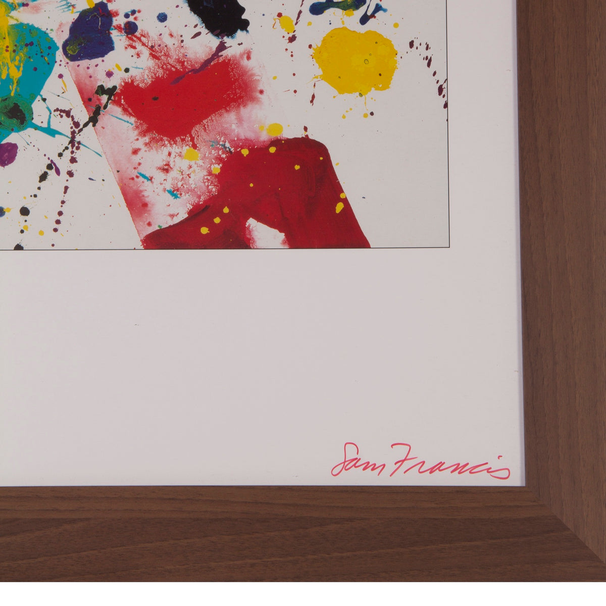 Sam Francis, Zonder titel, ca. 1986-1989