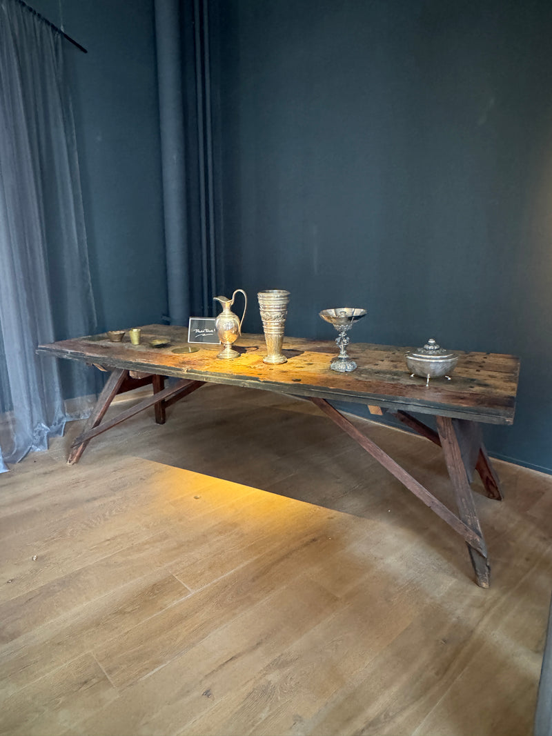 Robuuste tafel, 75 x 251 x 100 cm-zoom-