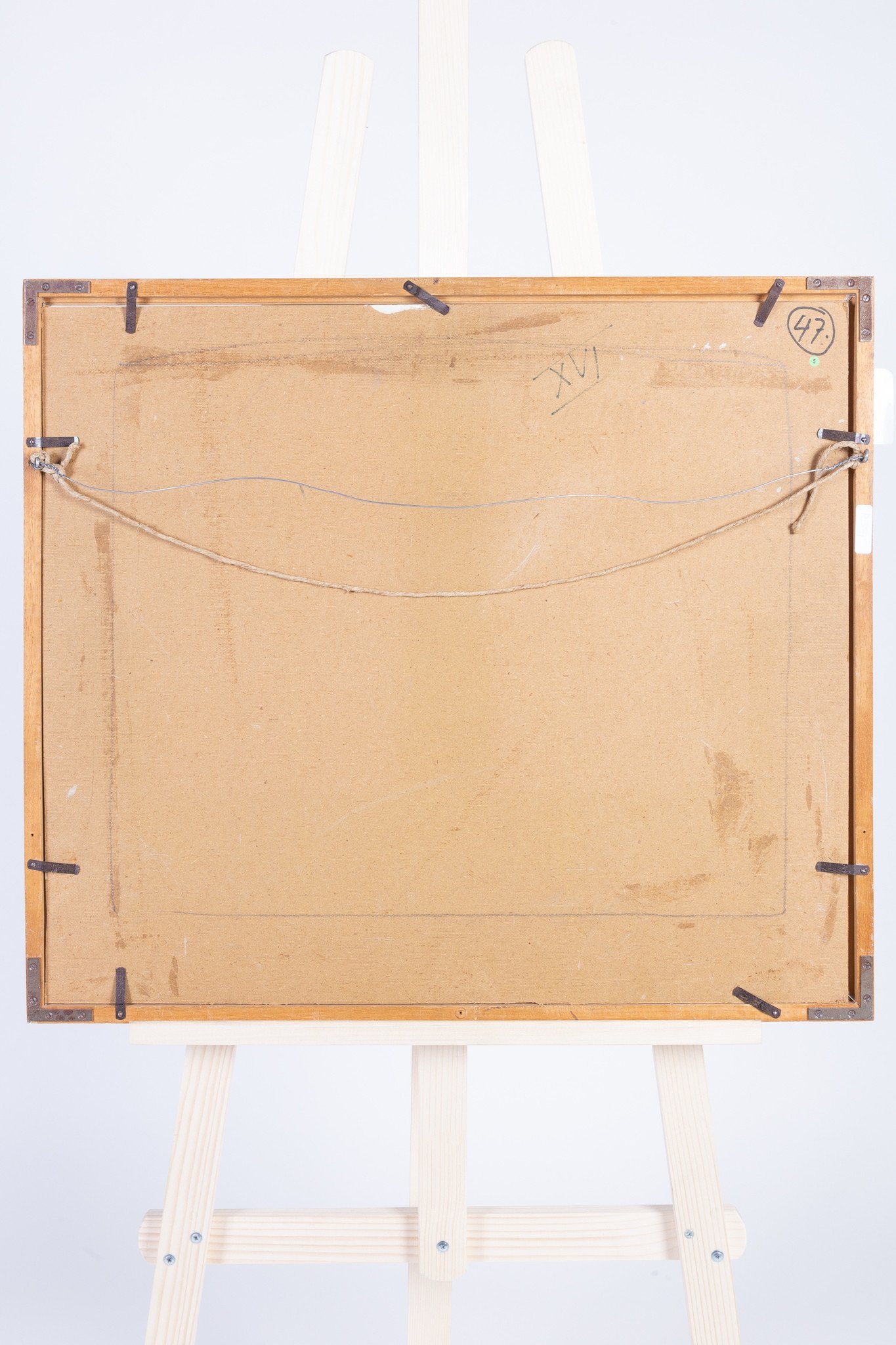 Theo Swagemakers, Portret in houtskool, 1989-zoom-5
