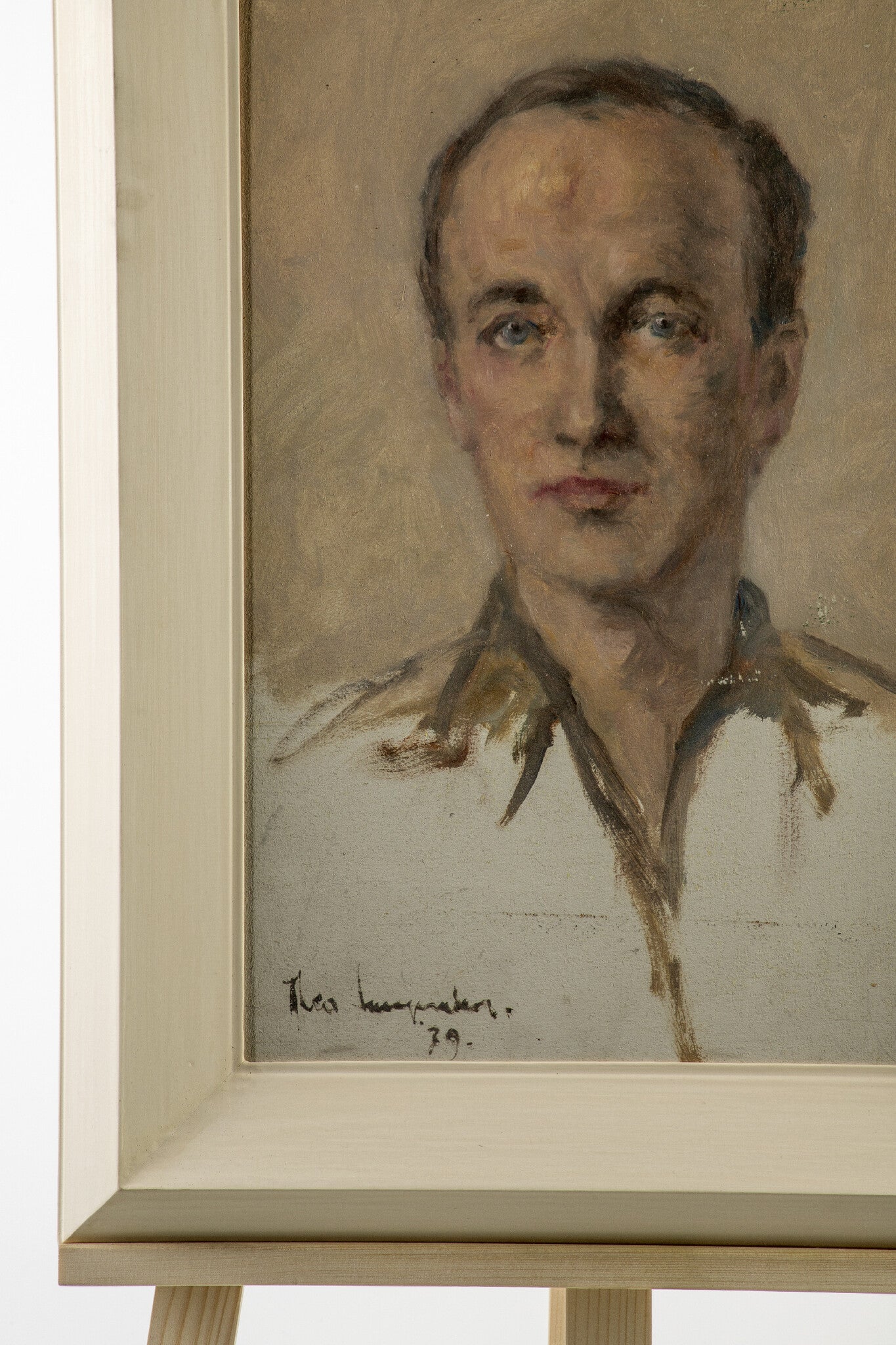 Theo Swagemakers, 'Portret Leon Schoffelen', 1979-zoom-2