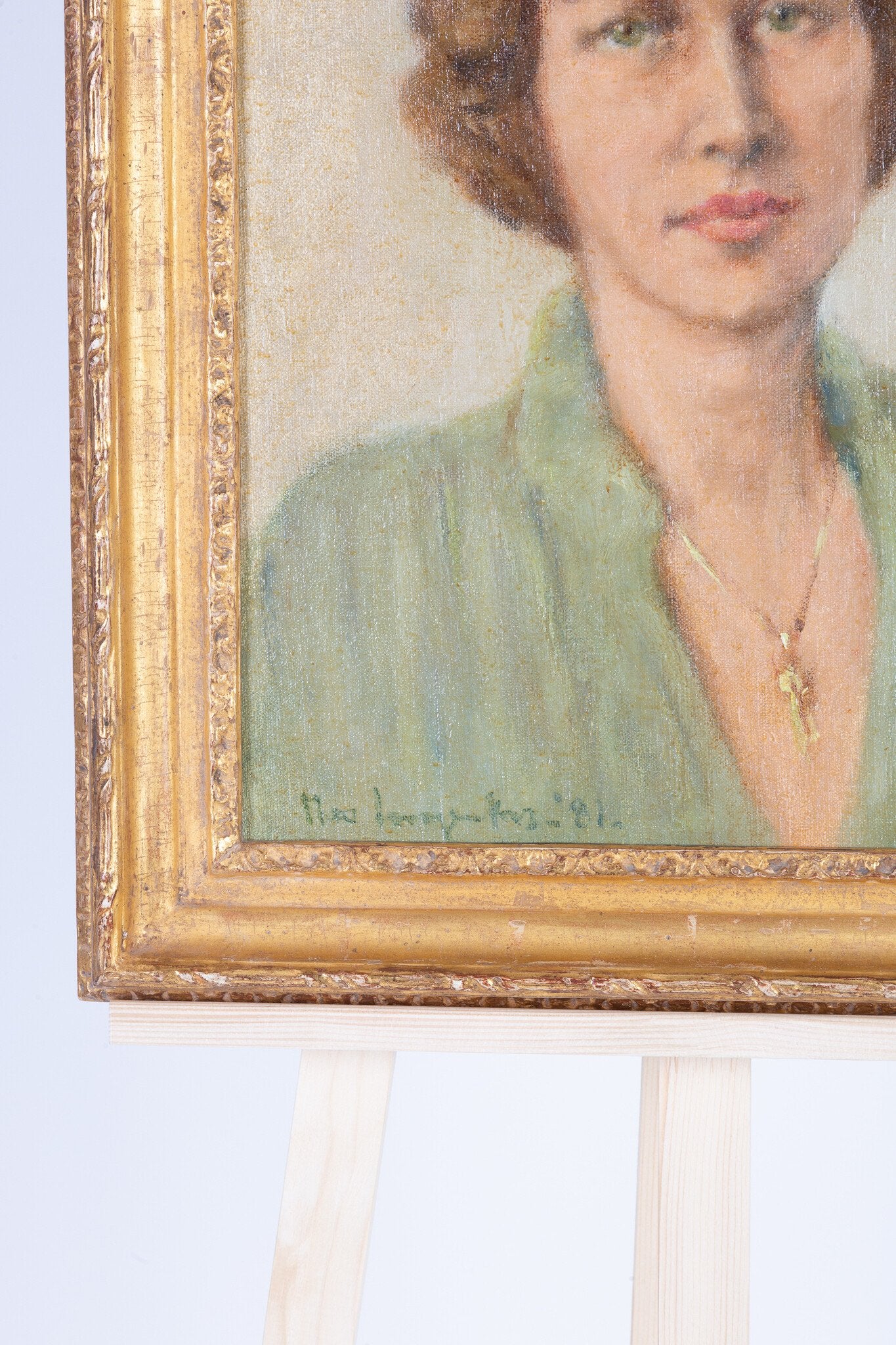 Theo Swagemakers, 'Portret Riet Moons', 1989