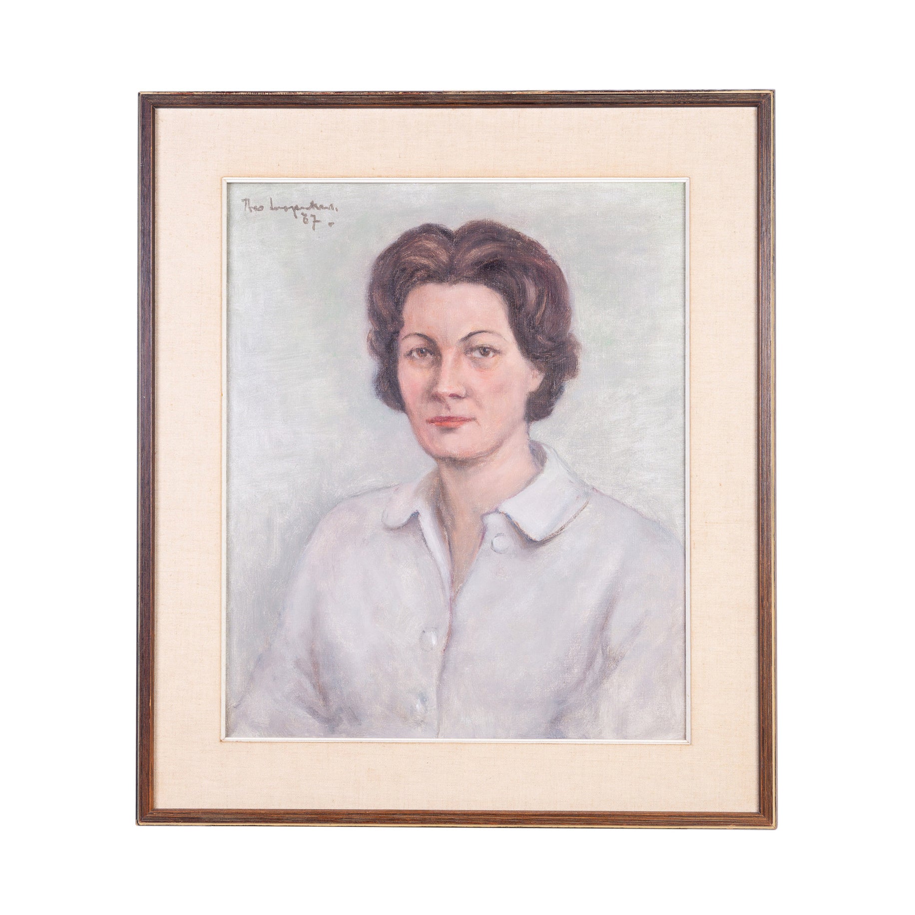 Theo Swagemakers, 'Portret mevr. A Rietra-Wagner', 1987-zoom-1