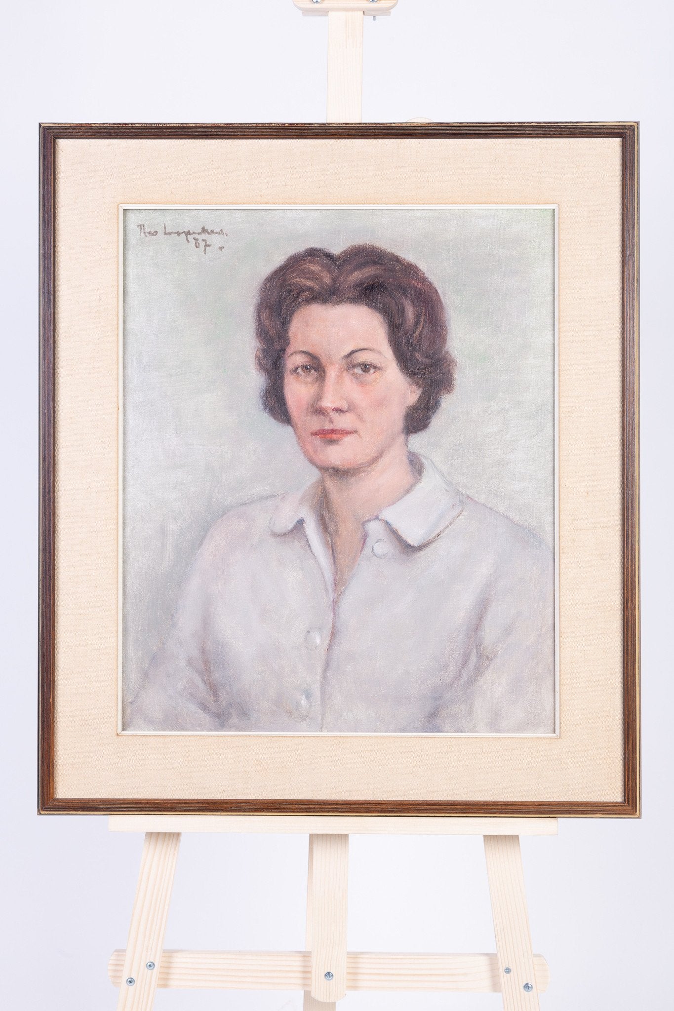 Theo Swagemakers, 'Portret mevr. A Rietra-Wagner', 1987-zoom-5