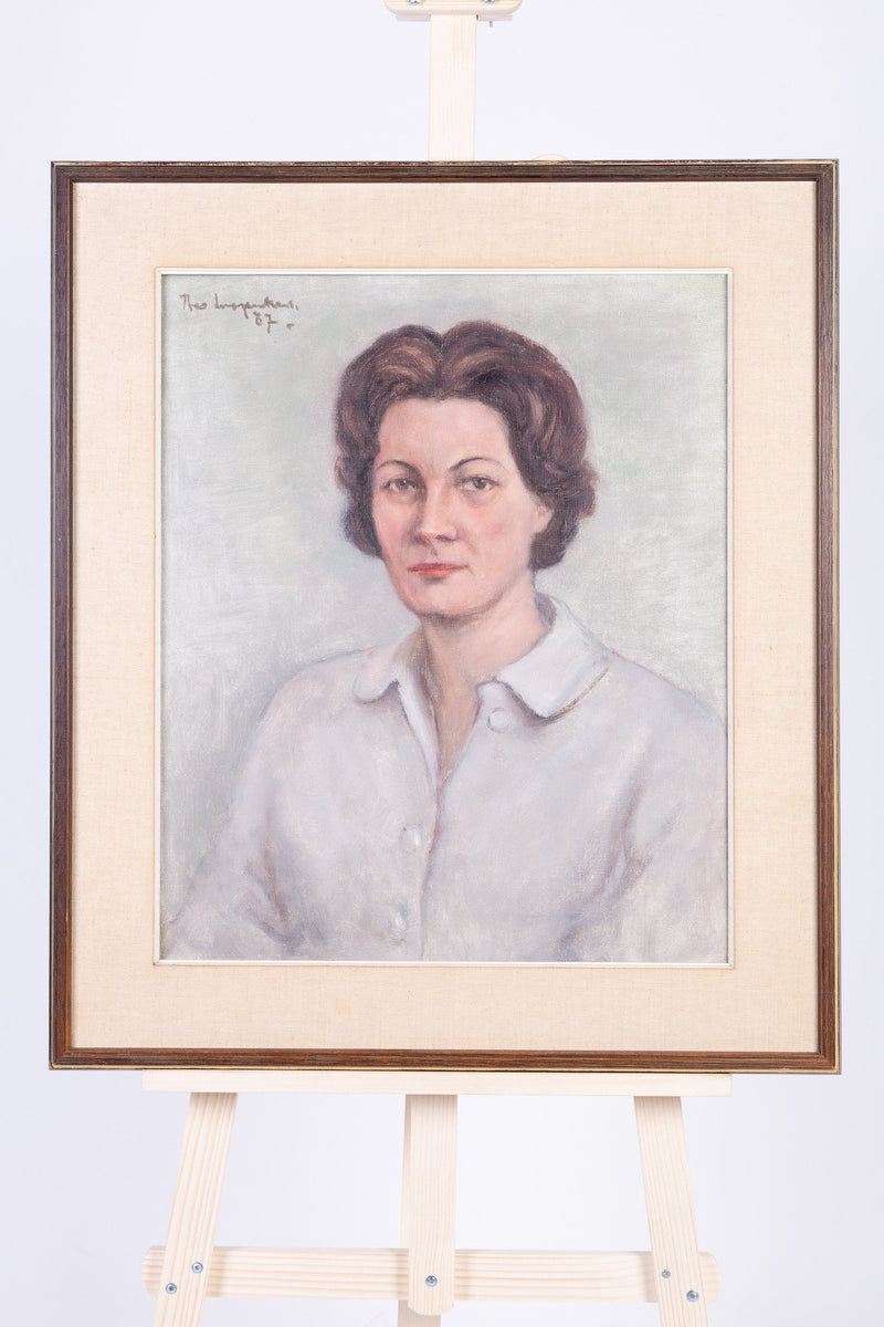 Theo Swagemakers, 'Portret mevr. A Rietra-Wagner', 1987-zoom-