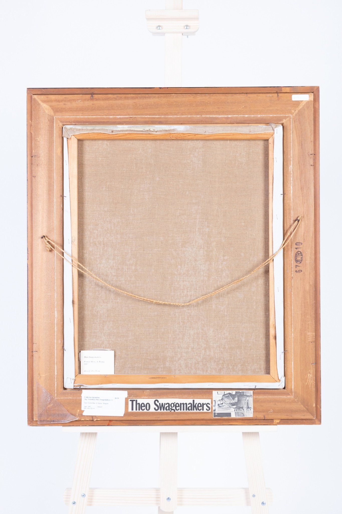 Theo Swagemakers, 'Portret mevr. A Rietra-Wagner', 1987-6