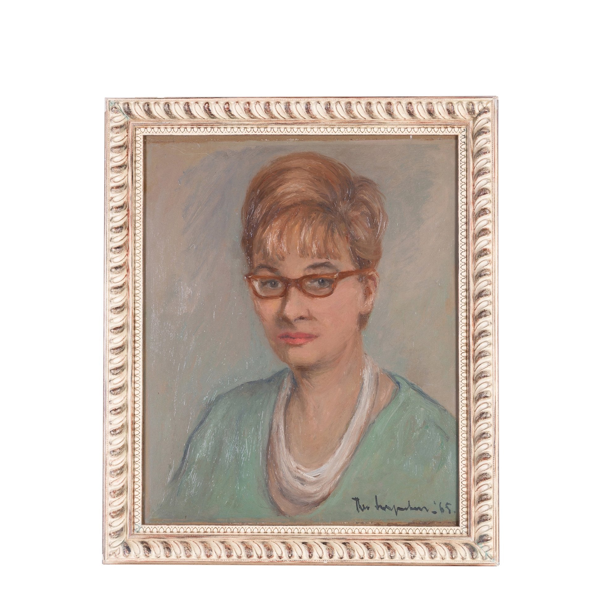 Theo Swagemakers, 'Portret van een vrouw', 1965
