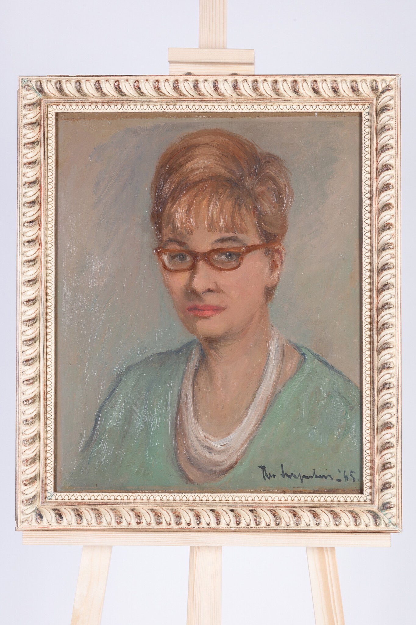 Theo Swagemakers, 'Portret van een vrouw', 1965-zoom-3