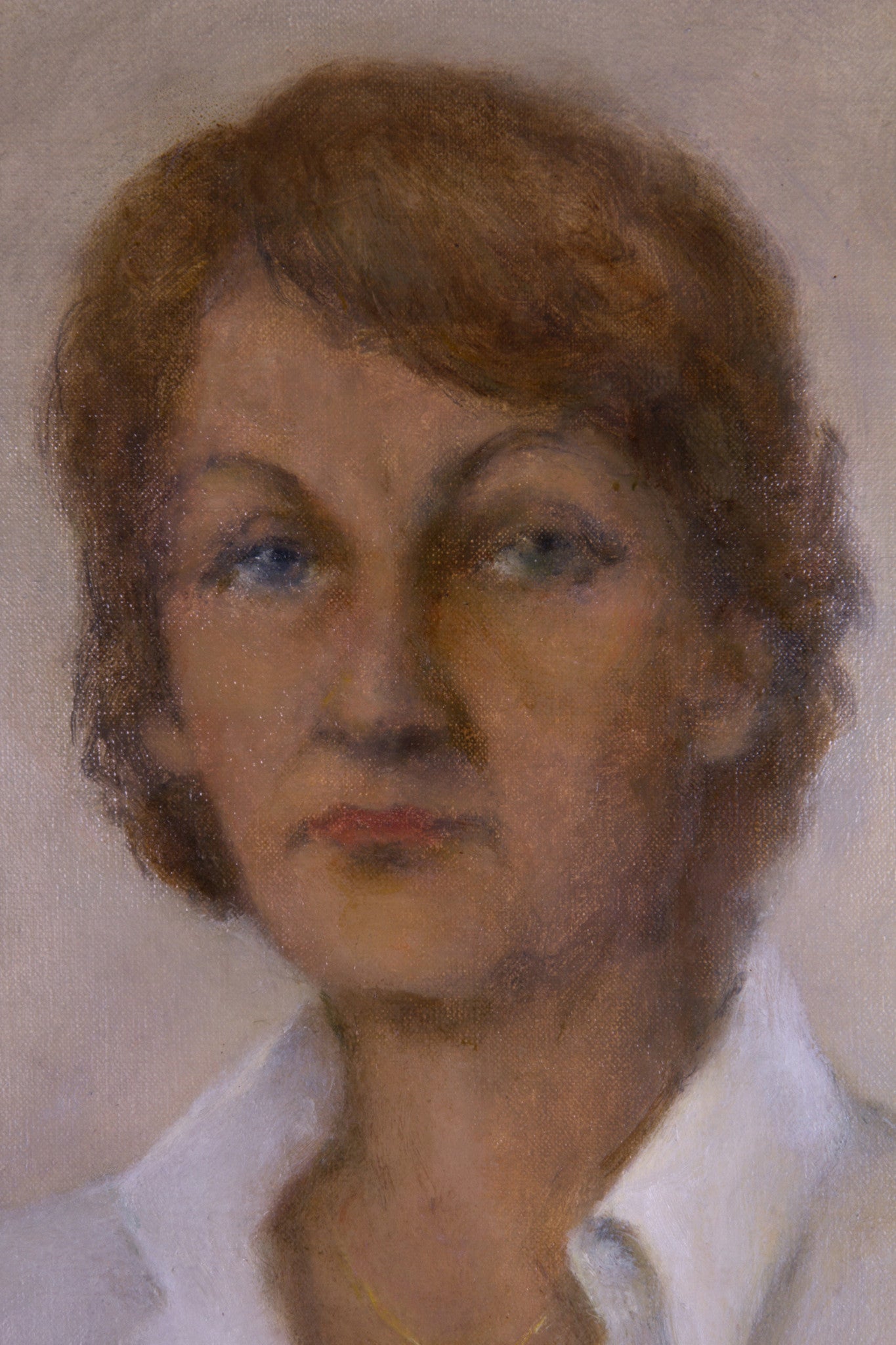 Theo Swagemakers, 'Portret Hedi met witte blouse', 1987-3
