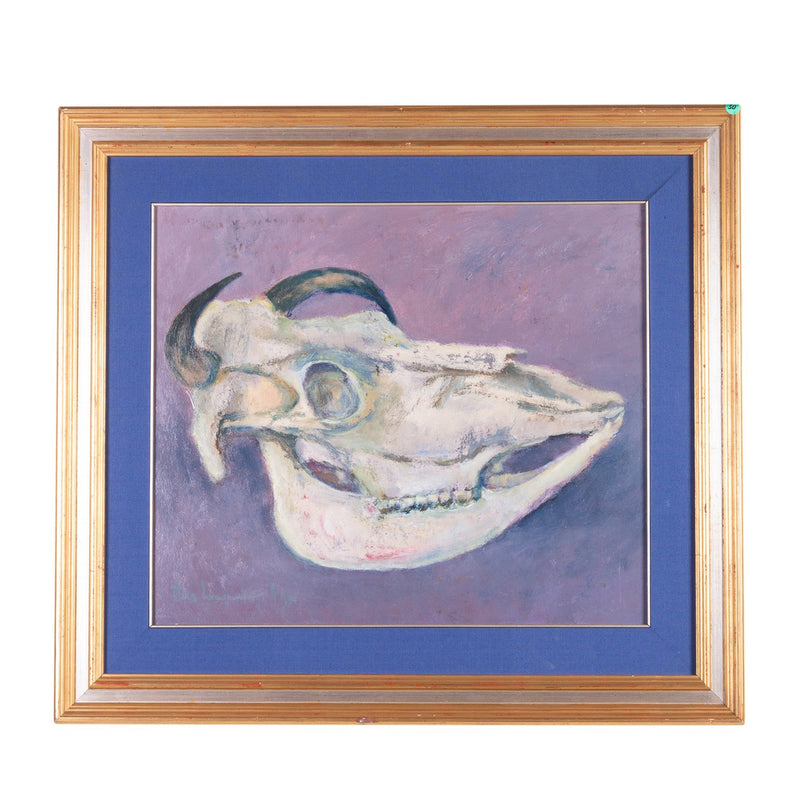 Theo Swagemakers, 'Stilleven van ossenkop', 1969-zoom-
