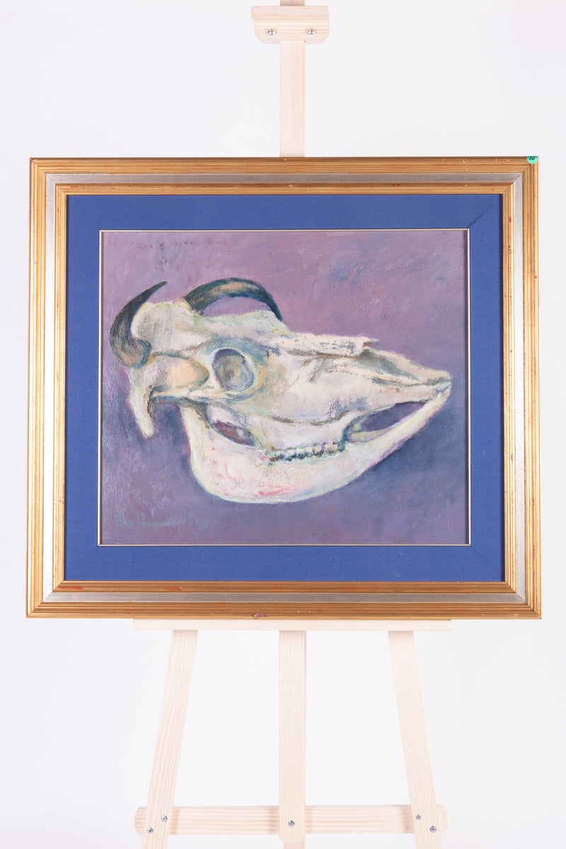 Theo Swagemakers, 'Stilleven van ossenkop', 1969-zoom-