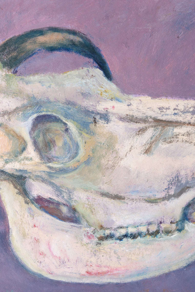 Theo Swagemakers, 'Stilleven van ossenkop', 1969-zoom-