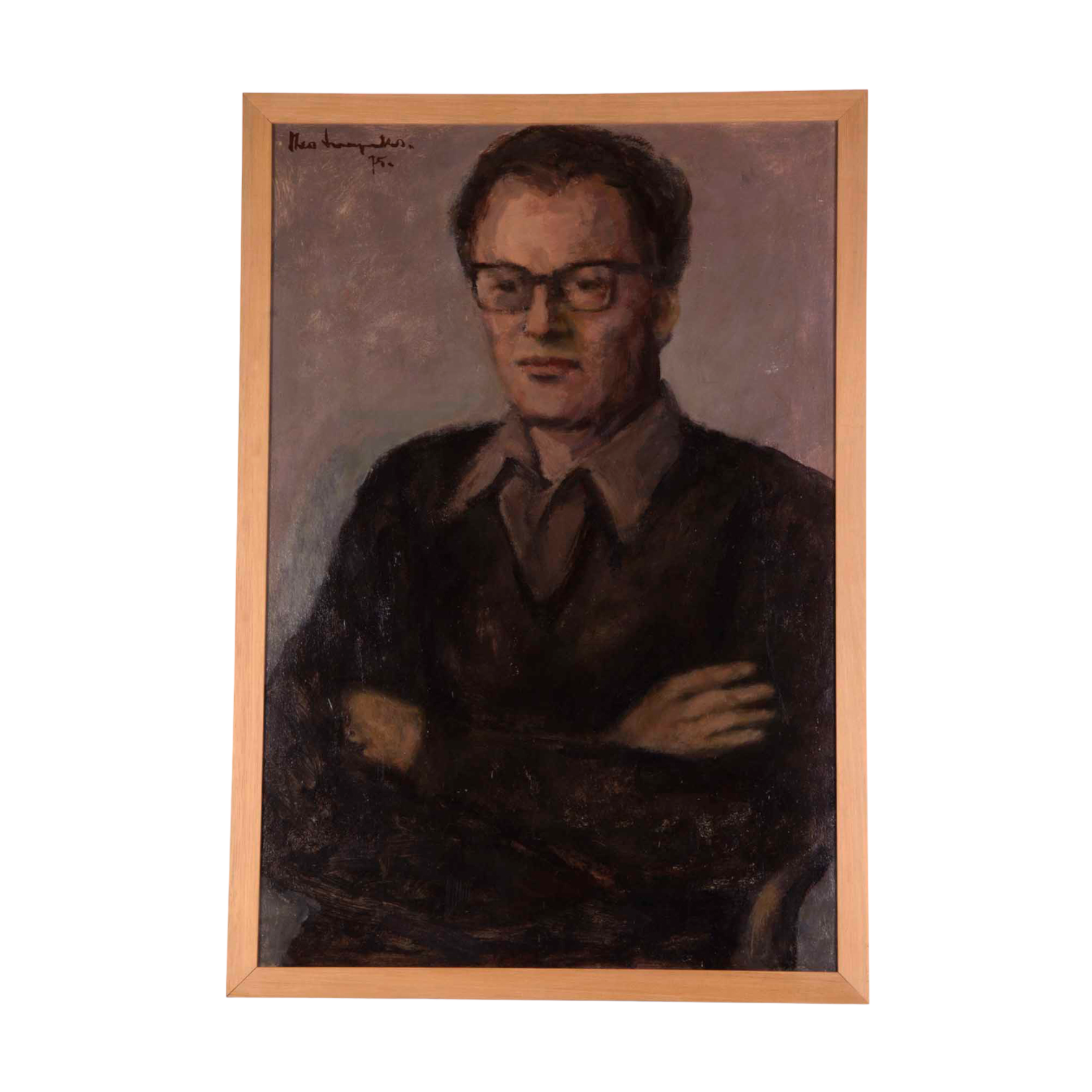 Theo Swagemakers, 'Portret Vic Swagemakers', 1975