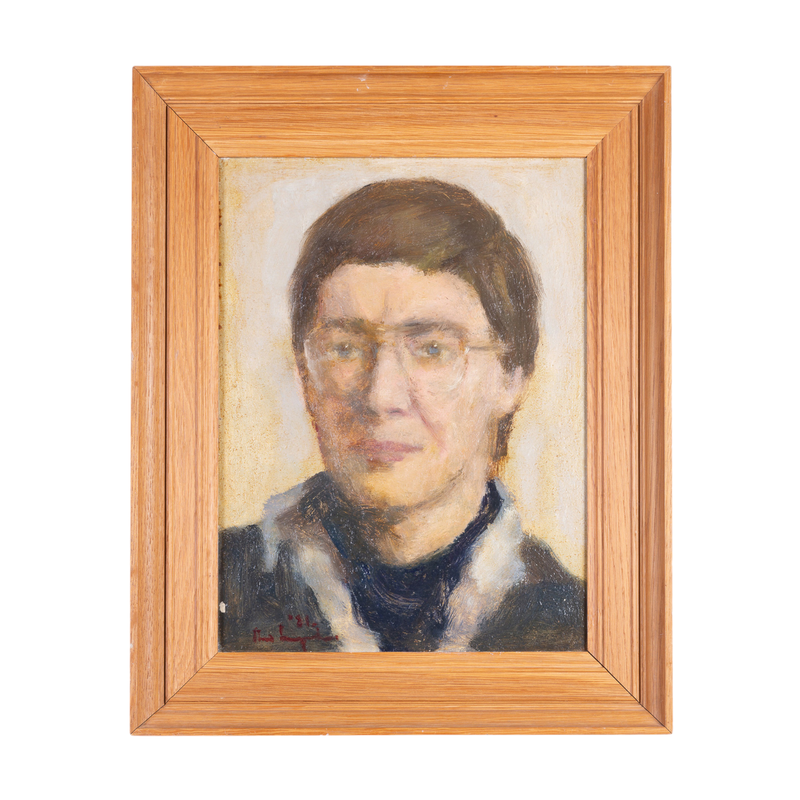 Theo Swagemakers, 'Portret van H. v.d. Wijst', 1981-zoom-