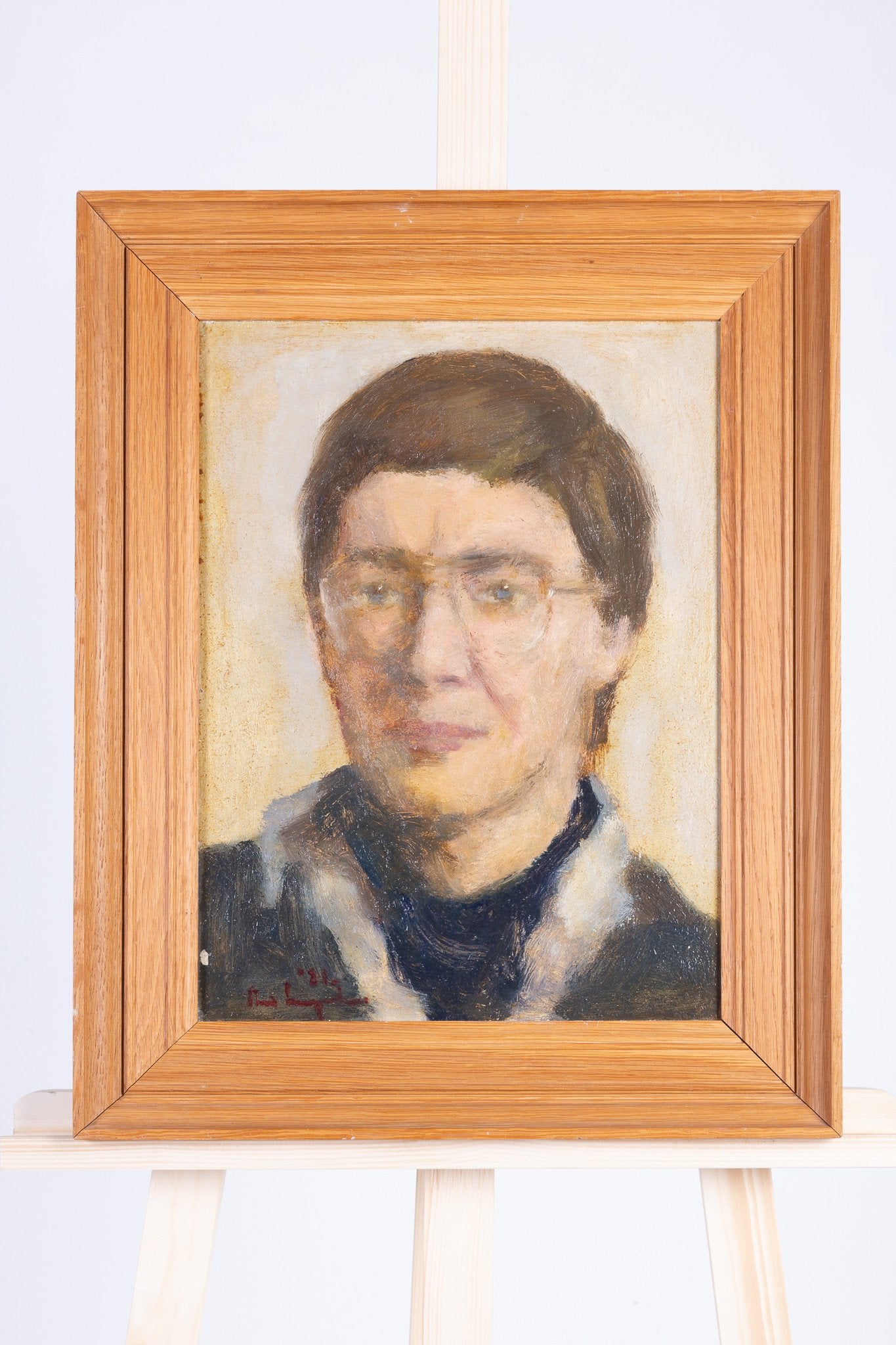 Theo Swagemakers, 'Portret van H. v.d. Wijst', 1981-4