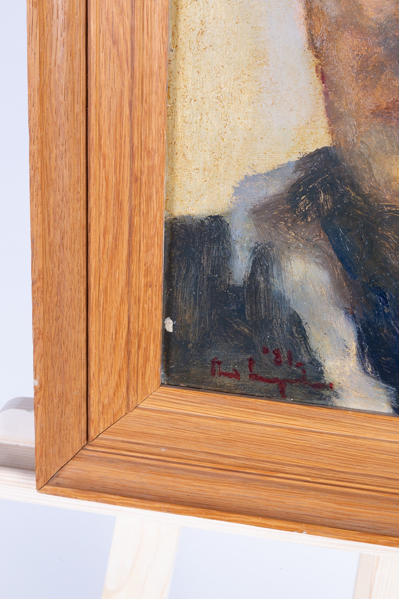 Theo Swagemakers, 'Portret van H. v.d. Wijst', 1981