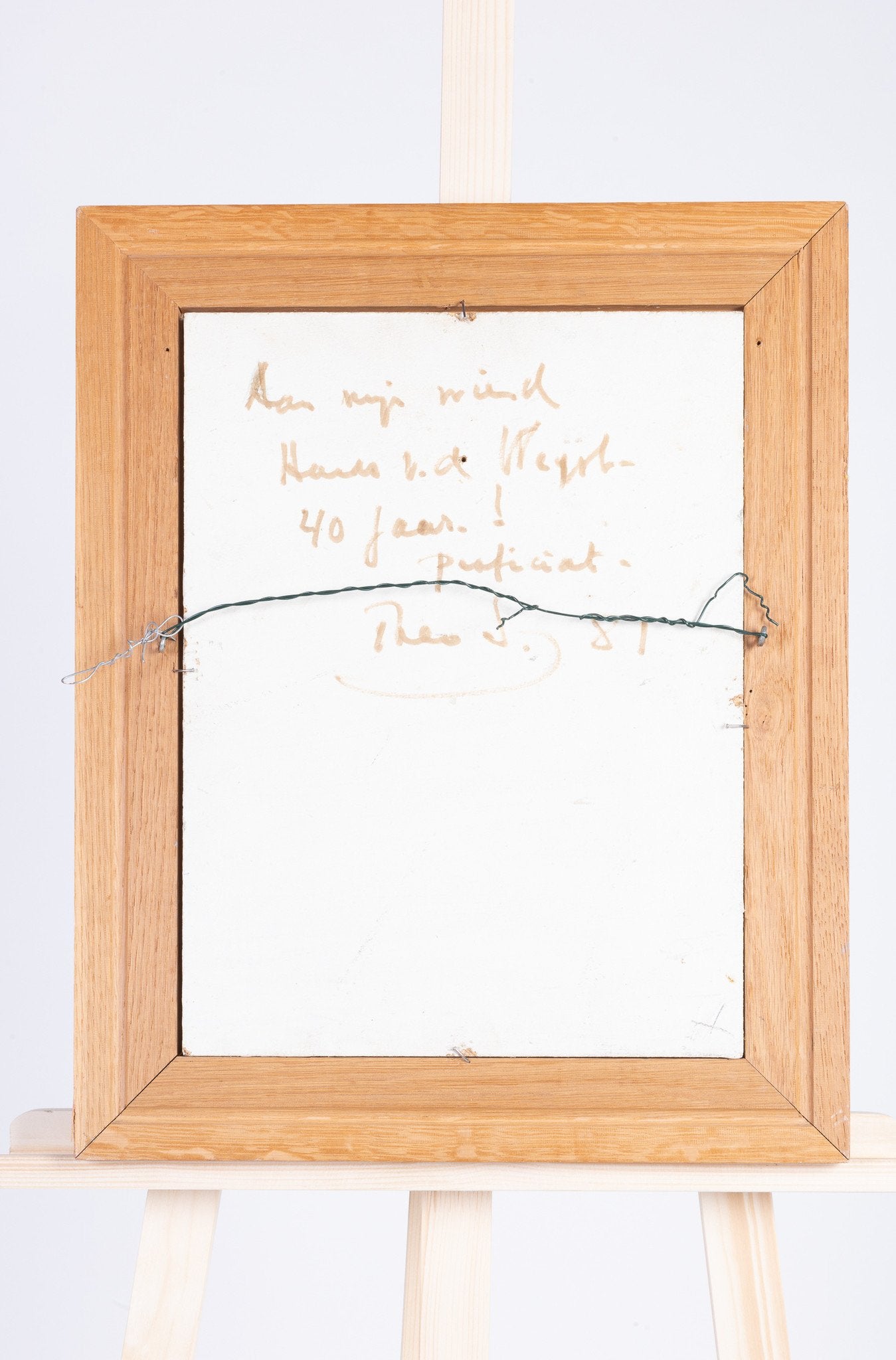 Theo Swagemakers, 'Portret van H. v.d. Wijst', 1981-zoom-5