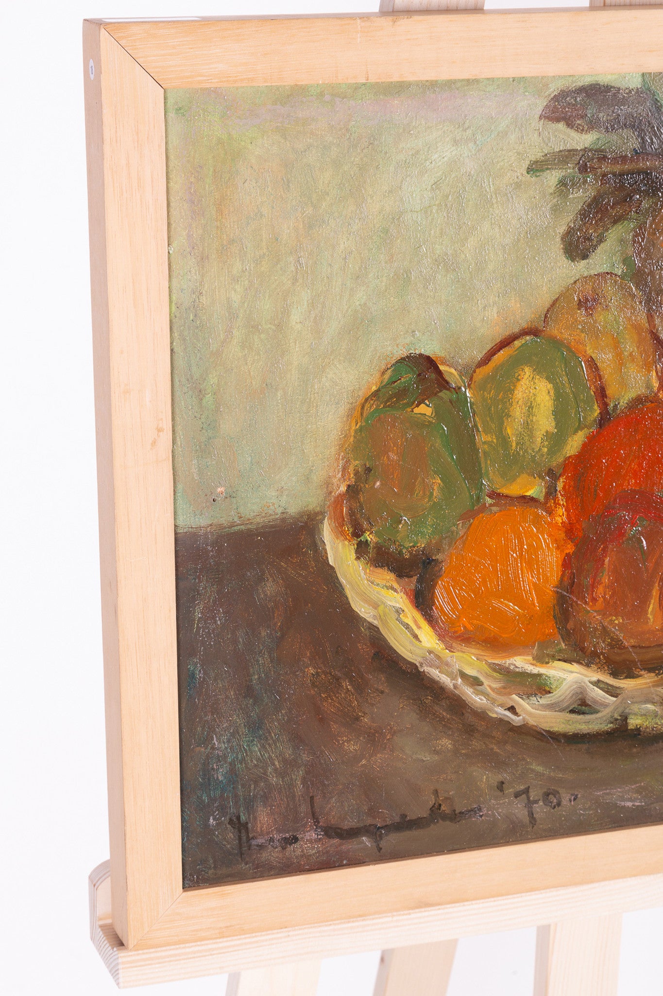 Theo Swagemakers, 'Stilleven mand met fruit', 1970-4