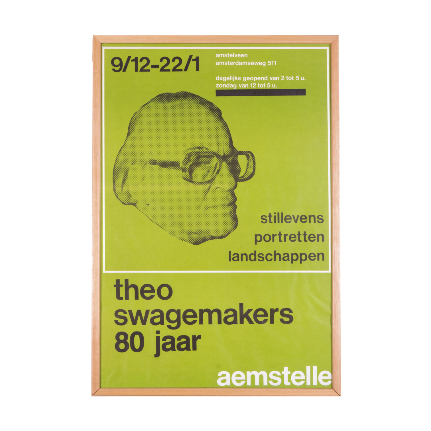 Poster expo Theo Swagemakers, 1978-1