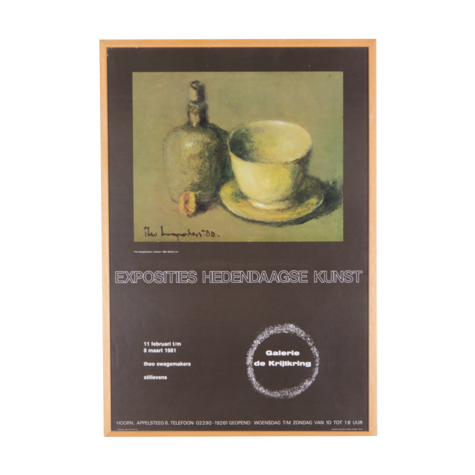 Poster expo Theo Swagemakers, 1981-1