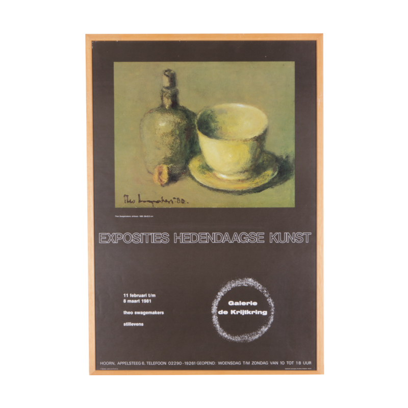 Poster expo Theo Swagemakers, 1981-zoom-
