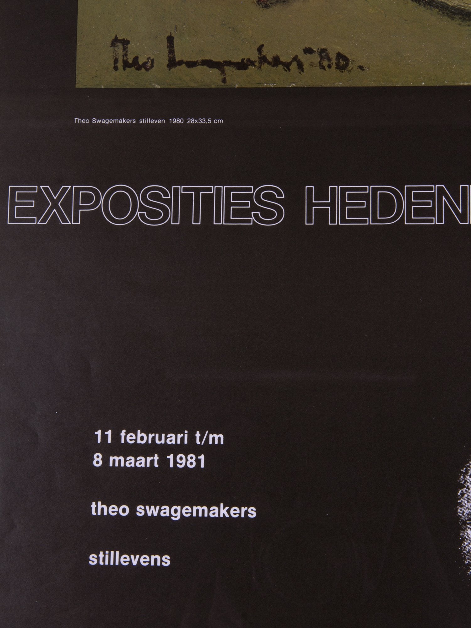 Poster expo Theo Swagemakers, 1981-zoom-5