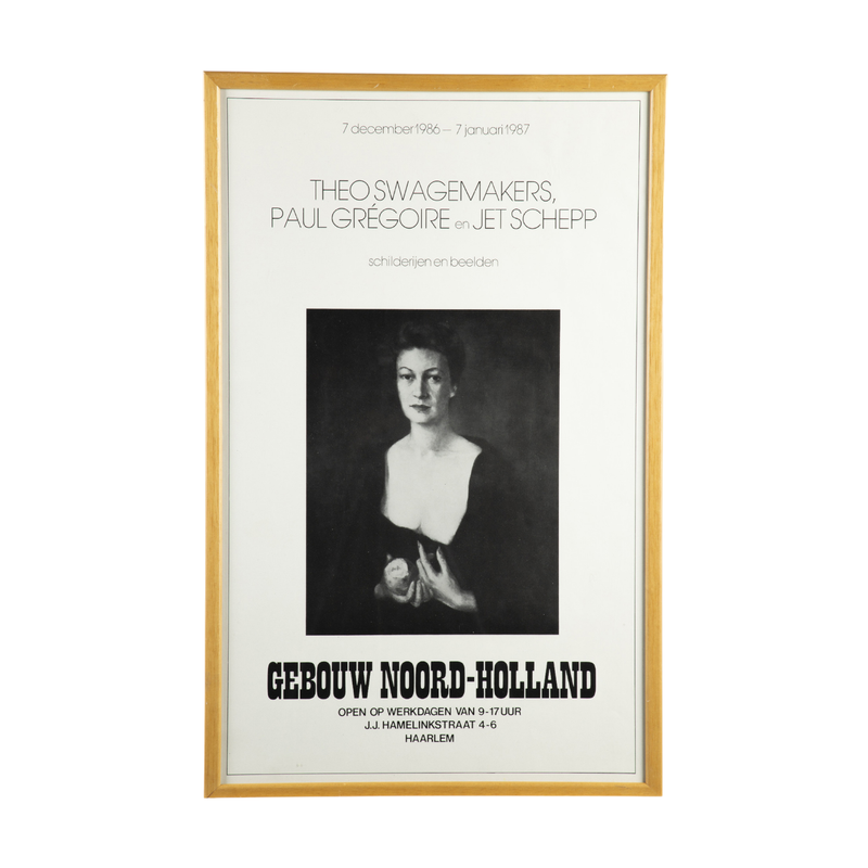 Poster expo Theo Swagemakers, ca. 1986-zoom-