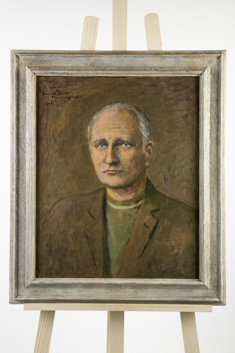 Theo Swagemakers, 'Portret Herman Richter', 1972-zoom-