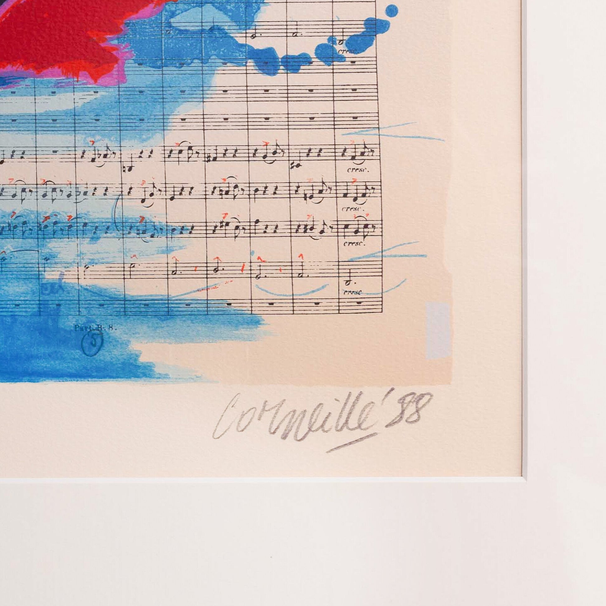 Corneille, 'Hommage aan Beethoven', 1988-3
