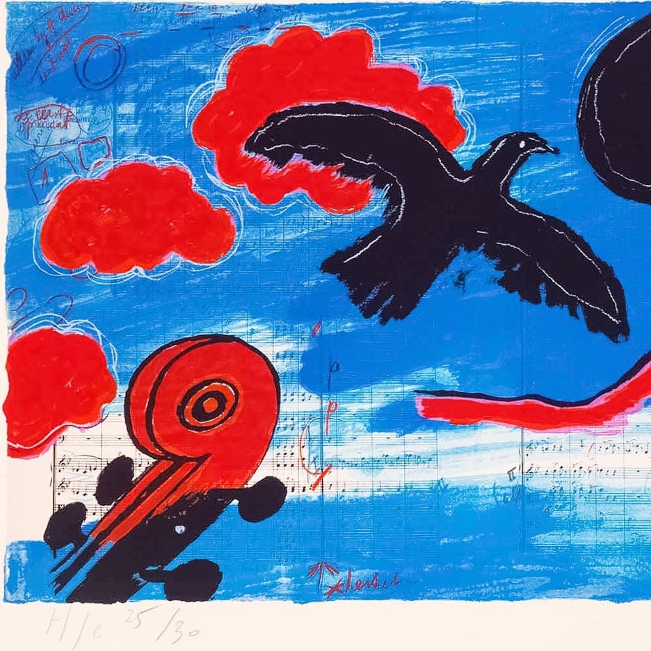 Corneille, 'Hommage aan Beethoven', 1988-zoom-2