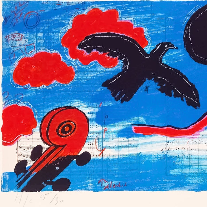Corneille, 'Hommage aan Beethoven', 1988-zoom-