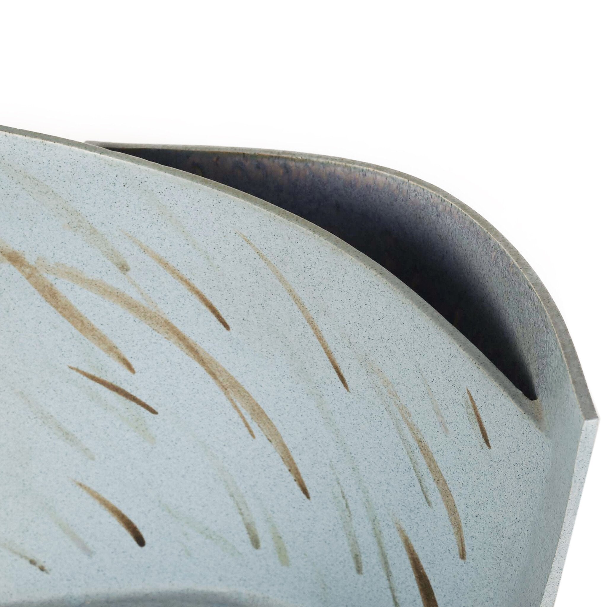 A. de Graaf- v.d. Gaag, 'Vleugelsculpture blauw gespikkeld'-zoom-3