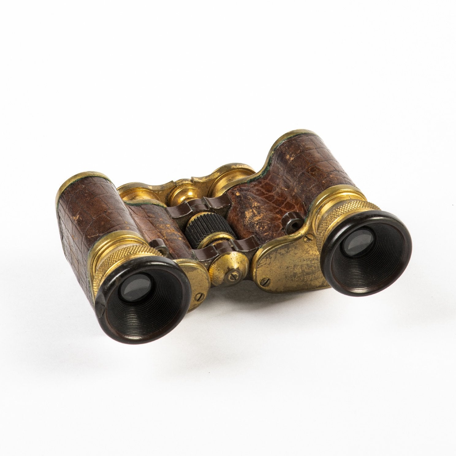 Voigtländer toneelkijker met leer, 1850-1900