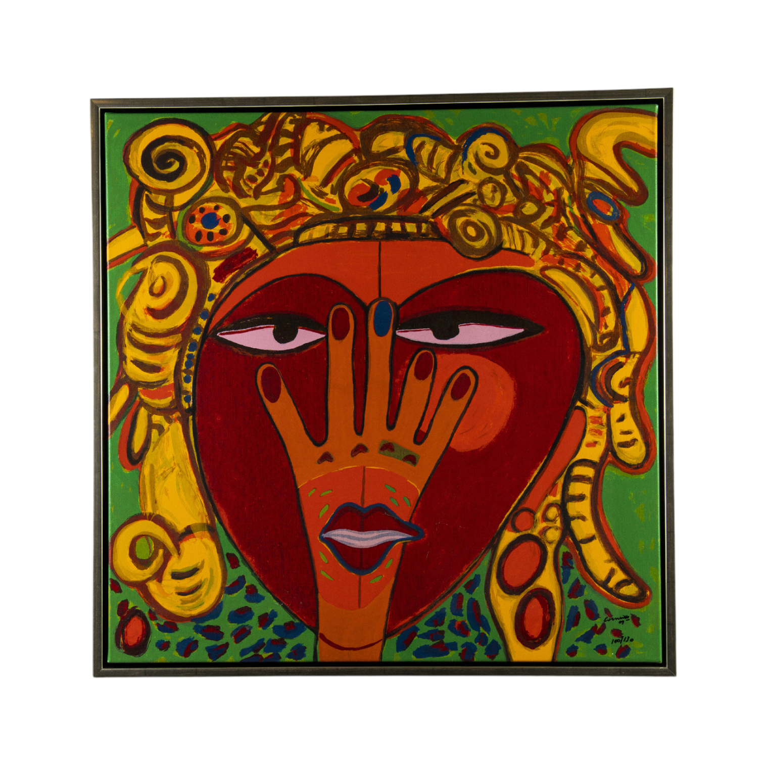 Corneille, 'Portrait imaginaire VIII'; 2008