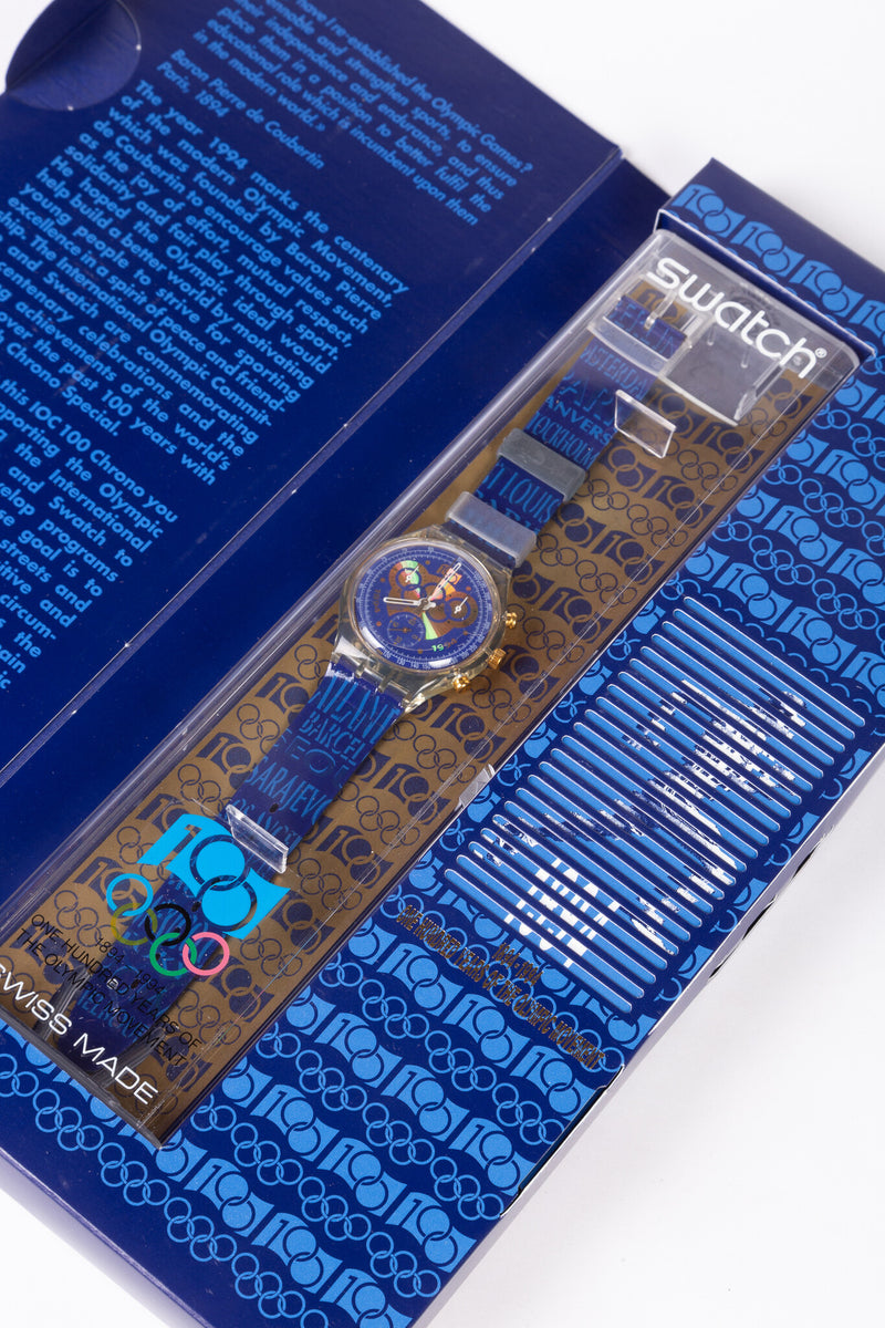 Swatch '1894-1994 One Hundred Years of the Olympic Movement', 1994-zoom-