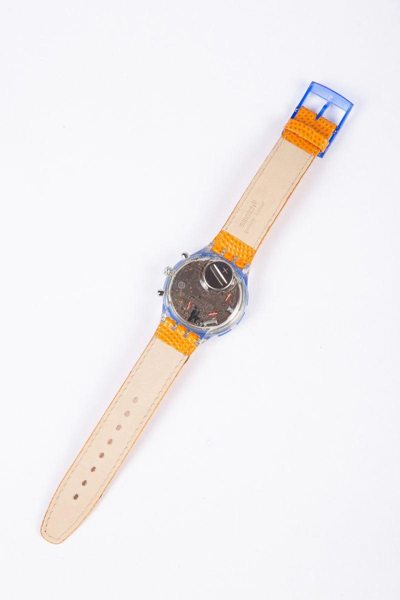Swatch 'American Dream', 'Aquachrono Orange Juice', 1994-1995-zoom-