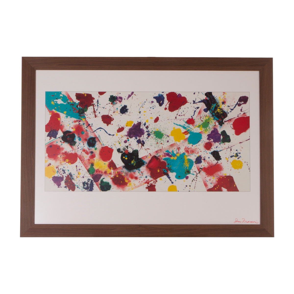 Sam Francis, Zonder titel, ca. 1986-1989-1