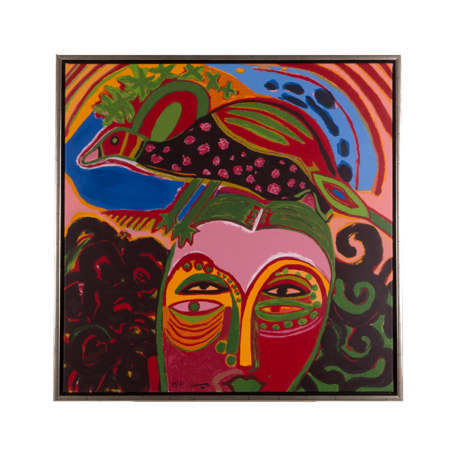 Corneille, 'Visage baroque'; 2008