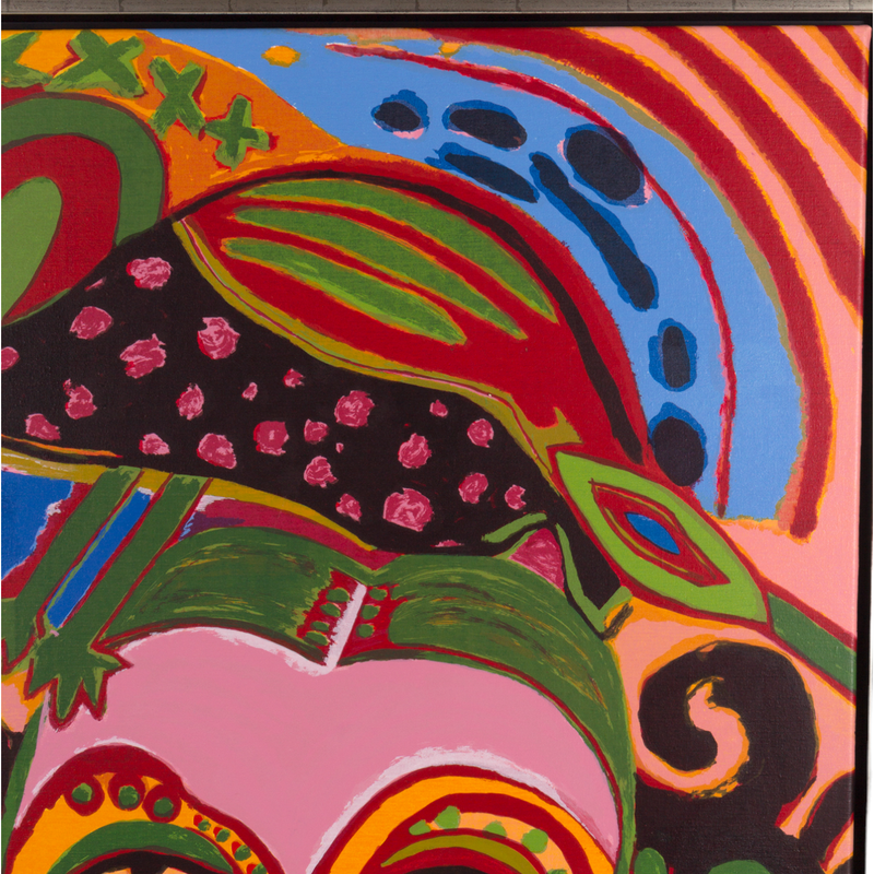 Corneille, 'Visage baroque'; 2008-zoom-