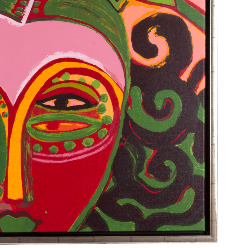 Corneille, 'Visage baroque'; 2008-zoom-