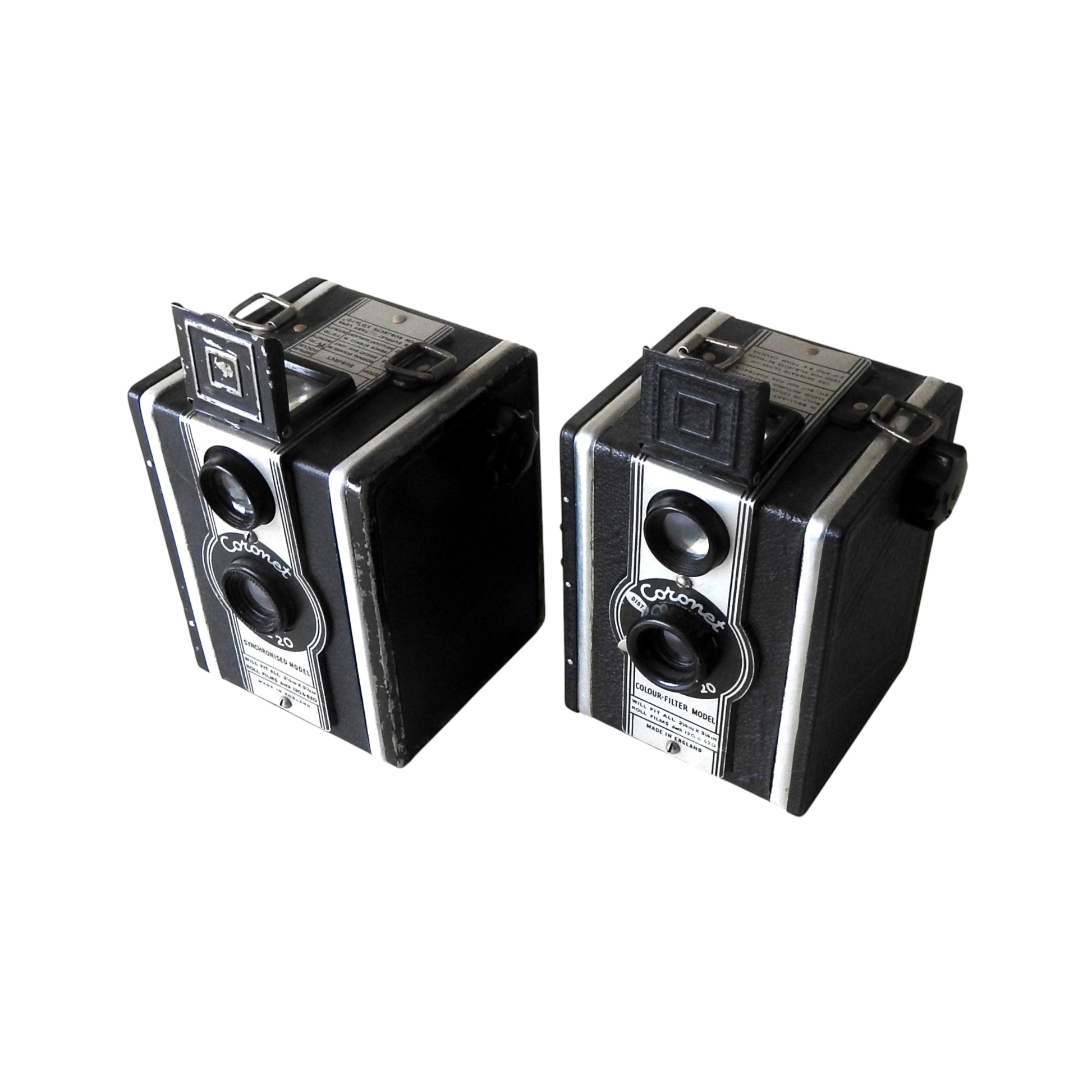 Twee Coronet camera's, 20e eeuw-3