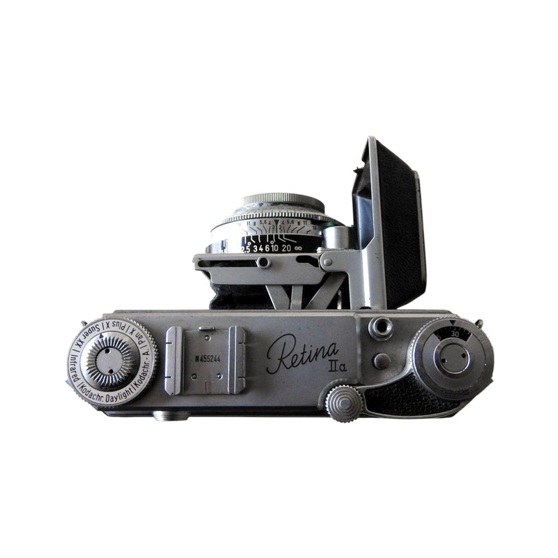 Kodak Retina camera met flitsapparaat, 20e eeuw-zoom-