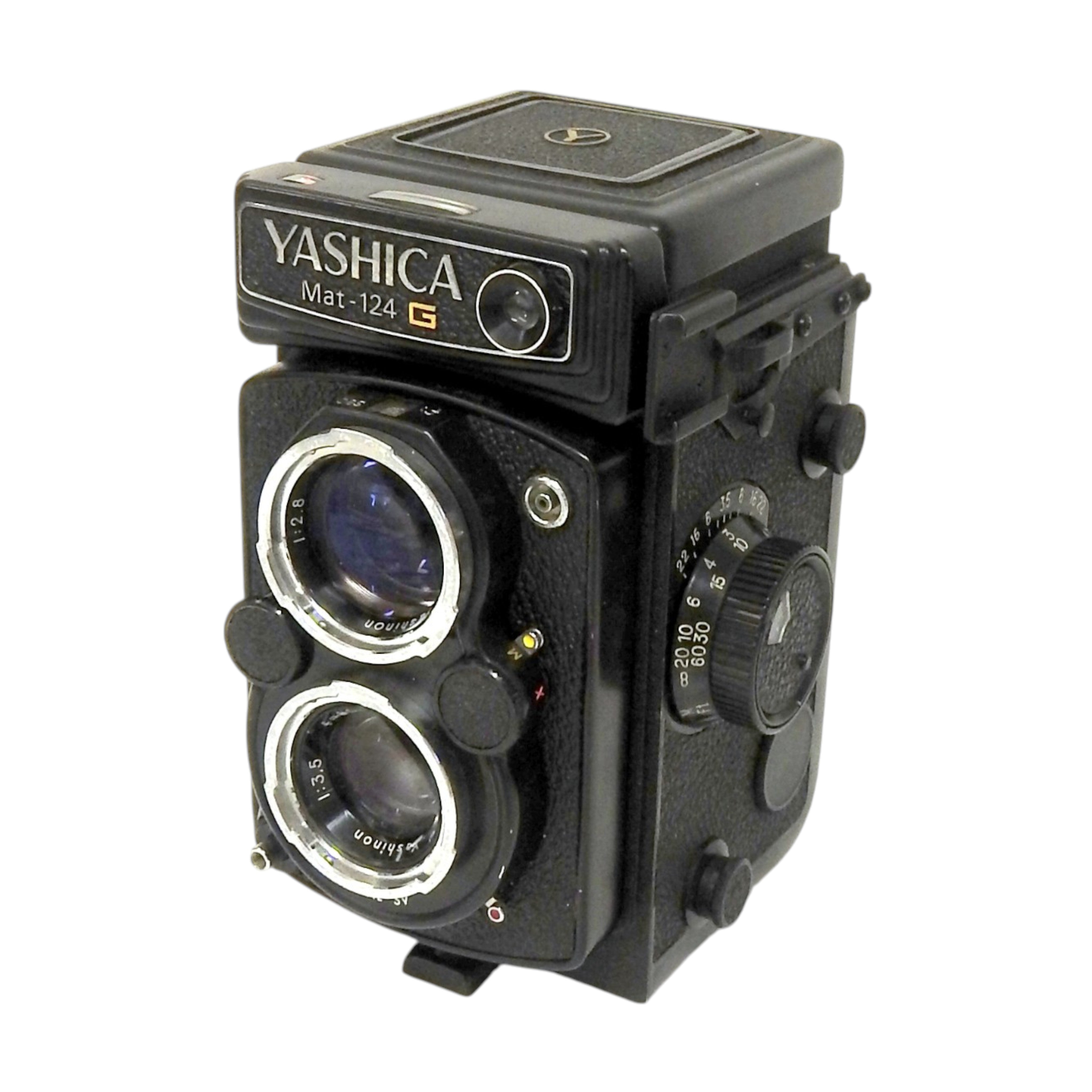 Yashicamat tweeoogspiegelreflexcamera, 1971